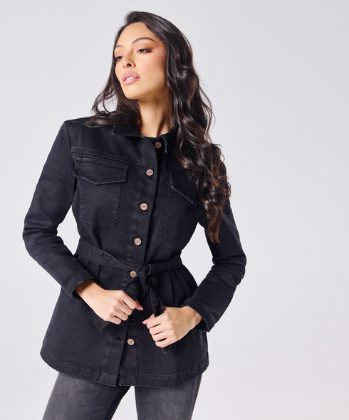 Long Sleeve Denim Shirt